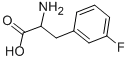 3-氟苯丙氨酸, 2629-54-1, 结构式