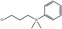 3-(Dimethylphenylsilyl)propyl chloride Structure