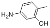 6-氨基-对苯酚, 2635-98-5, 结构式