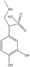 肾上腺素磺酸, 26405-77-6, 结构式