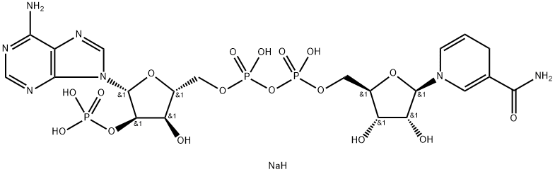 还原型辅酶Ⅱ四钠, 2646-71-1, 结构式
