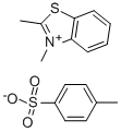 2,3-dimethylbenzothiazolium p-toluenesulphonate Structure