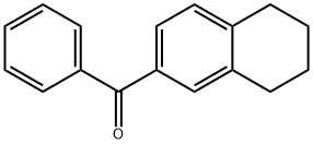 Phenyl(5,6,7,8-tetrahydronaphthalen-2-yl) ketone Structure