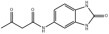 5－乙酰乙酰氨基苯并咪唑酮, 26576-46-5, 结构式
