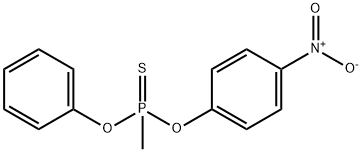 methyl-(4-nitrophenoxy)-phenoxy-sulfanylidene-phosphorane Structure