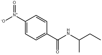 N-butan-2-yl-4-nitro-benzamide Structure