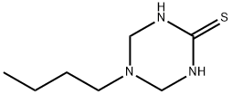 5-butyl-1,4,5,6-tetrahydro-1,3,5-triazine-2-thiol Structure