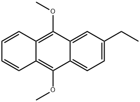2-乙基-9,10-二甲氧基蒽, 26708-04-3, 结构式