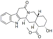 17-Oxoyohimban-16α-carboxylic acid methyl ester Structure