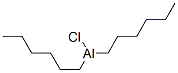chlorodihexylaluminium Structure