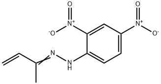 METHYLVINYLKETONE 2,4-DINITROPHENYLHYDRAZONE Structure