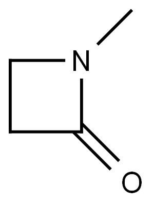 1-Methylazetidin-2-one Structure