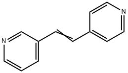 Pyridine, 3-[2- (4-pyridinyl)ethenyl]- Structure