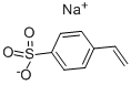 苯乙烯磺酸钠, 2695-37-6, 结构式