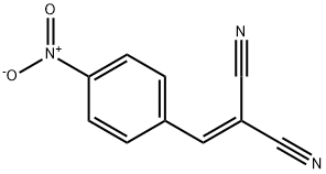 1,1-DICYANO-2-(-P-NITROPHENYL)-ETHENE Structure