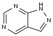 1H-PYRAZOLO[3,4-D]PYRIMIDINE Structure
