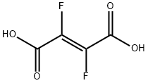 2,3-difluorofumaric acid Structure