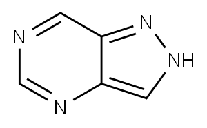 2H-Pyrazolo[4,3-d]pyrimidine (8CI,9CI) Structure