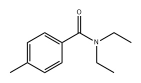 N,N-Diethyl-p-toluamide Structure