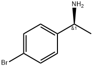 (S)-(-)-1-(4-溴苯)乙胺, 27298-97-1, 结构式