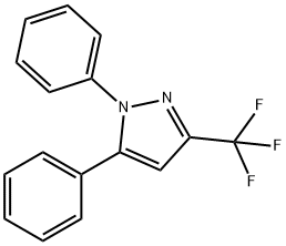 1,5-DIPHENYL-3-TRIFLUOROMETHYL-1H-PYRAZOLE Structure