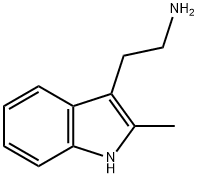 2-甲基吲哚-3-乙胺, 2731-06-8, 结构式