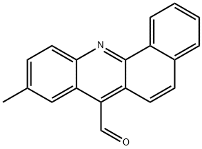 9-Methylbenz[c]acridine-7-carbaldehyde Structure