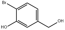 2-BroMo-5-(hydroxyMethyl)phenol Structure