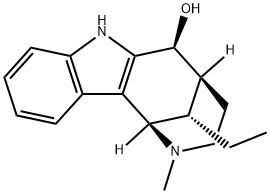 12-Ethyl-2,3,4,5,6,7-hexahydro-2-methyl-1,5-methano-1H-azocino[4,3-b]indol-6-ol Structure