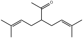 3-(3-Methyl-2-butenyl)-6-methyl-5-hepten-2-one Structure
