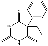 5-ethyldihydro-5-phenyl-2-thioxopyrimidine-4,6(1H,5H)-dione Structure