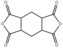 1,2,4,5-Cyclohexanetetracarboxylic Dianhydride Structure