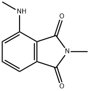2-Methyl-4-(methylamino)-1H-isoindole-1,3(2H)-dione Structure
