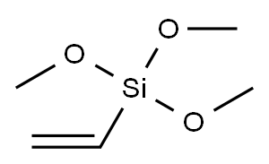 Vinyltrimethoxysilane Structure
