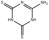 2-AMINO-1,3,5-TRIAZINE-4,6-DITHIOL Structure