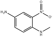 4-Amino-1-methylamino-2-nitrobenzene Structure