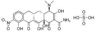 9-Nitrosancycline Monosulfate
 Structure