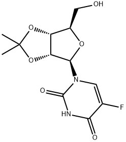 5-fluoro-1-[(2R,4R)-4-(hydroxymethyl)-7,7-dimethyl-3,6,8-trioxabicyclo[3.3.0]oct-2-yl]pyrimidine-2,4-dione Structure