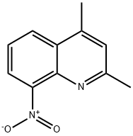 8-Nitro-2,4-dimethylquinoline Structure