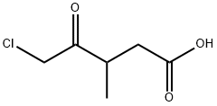 Levulinic  acid,  5-chloro-3-methyl-  (7CI,8CI) 结构式