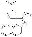 4-dimethylamino-2-ethyl-2-naphthalen-1-yl-butanamide 结构式