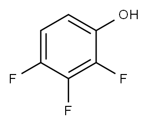 2,3,4-三氟苯酚, 2822-41-5, 结构式
