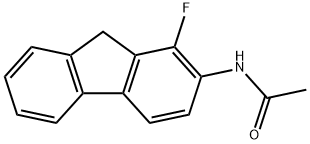 N-(1-Fluoro-9H-fluoren-2-yl)acetamide Structure