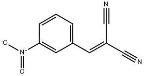 2-(3-Nitrobenzylidene)propanedinitrile Structure