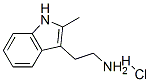 2-methyl-1H-indole-3-ethylamine monohydrochloride Structure