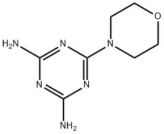 6-Morpholino-1,3,5-triazine-2,4-diamine Structure