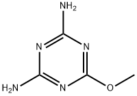 2,4-DIAMINO-6-METHOXY-1,3,5-TRIAZINE Structure