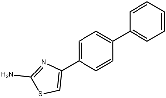 2-amino-4-(4-biphenylyl)-thiazol Structure