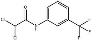 2,2-dichloro-N-[3-(trifluoromethyl)phenyl]acetamide Structure