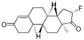 (8R,9S,10R,13S,14S,16S)-16-fluoro-10,13-dimethyl-2,6,7,8,9,11,12,14,15 ,16-decahydro-1H-cyclopenta[a]phenanthrene-3,17-dione Structure